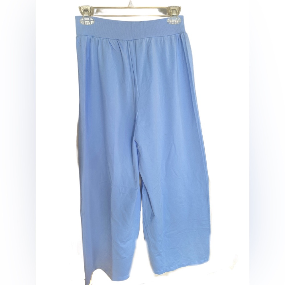 Women's Wide Leg Blue Pants